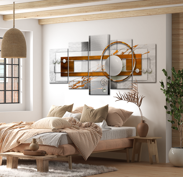 Glam Canvas Wall Art - Hazel Energy - 5 Pieces