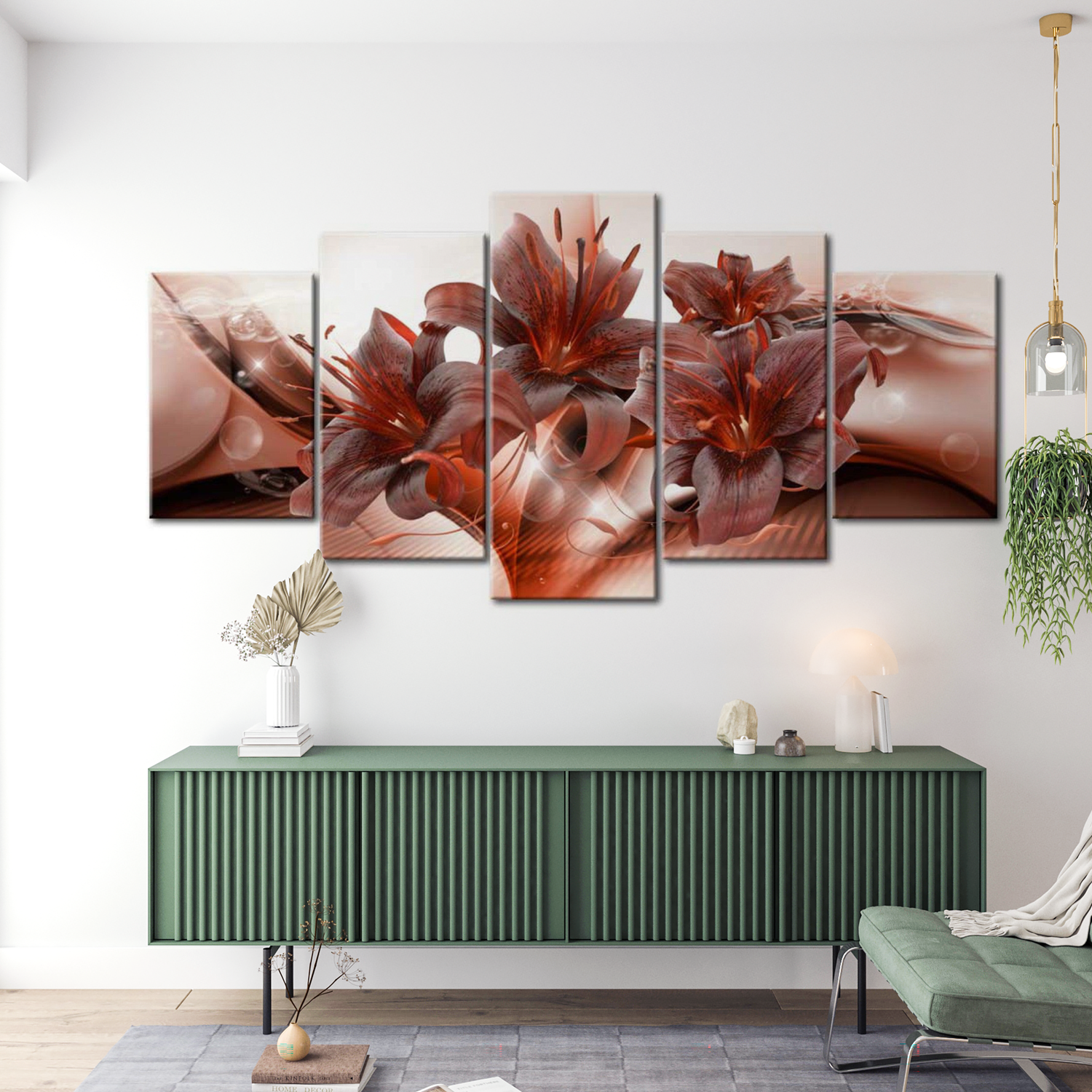 Stretched Canvas Glamour Art - Heat Of Passion 40"Wx20"H