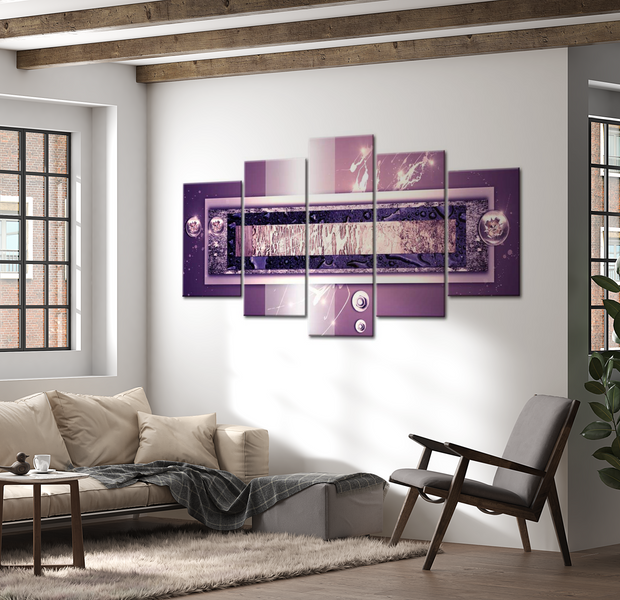 Glam Canvas Wall Art - Heavenly Hues - 5 Pieces