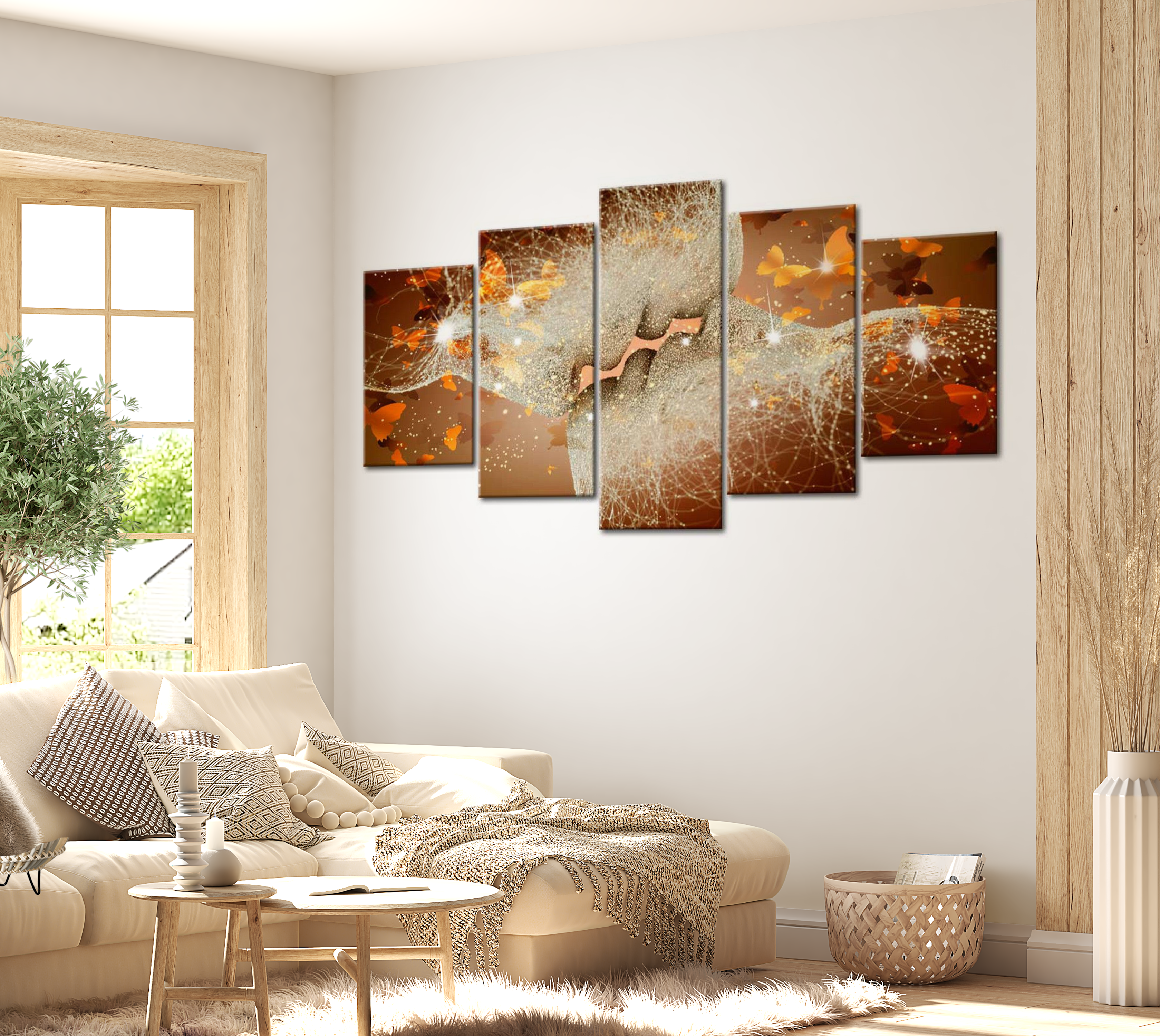 Stretched Canvas Glamour Art - Light Of Love 40"Wx20"H