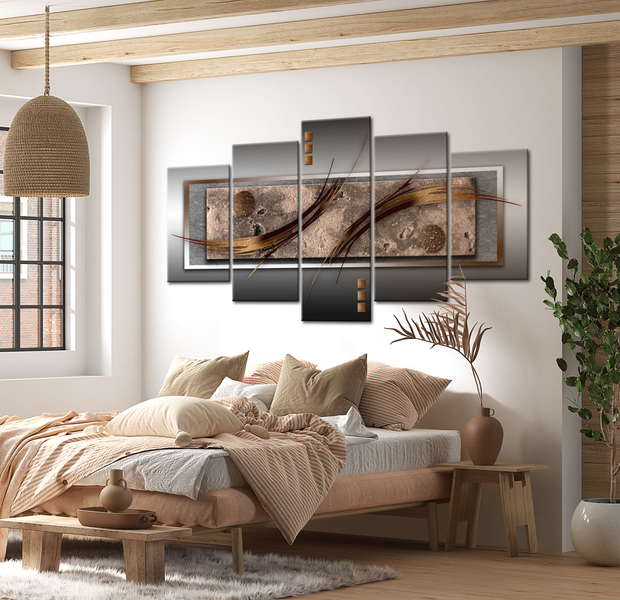 Glam Canvas Wall Art - Modern Chic - 5 Pieces