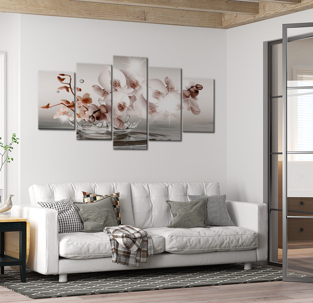 Glam Canvas Wall Art - Morning Sonata - 5 Pieces