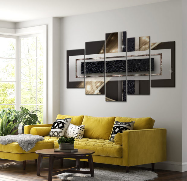 Glam Canvas Wall Art - Night Storm - 5 Pieces