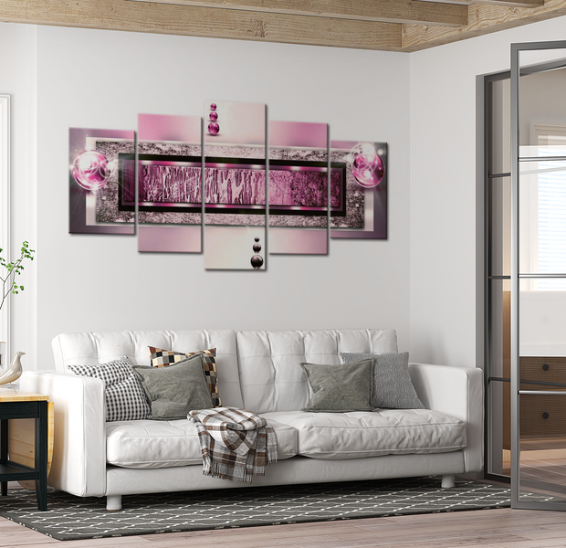 Glam Canvas Wall Art - Sparkling Dream - 5 Pieces
