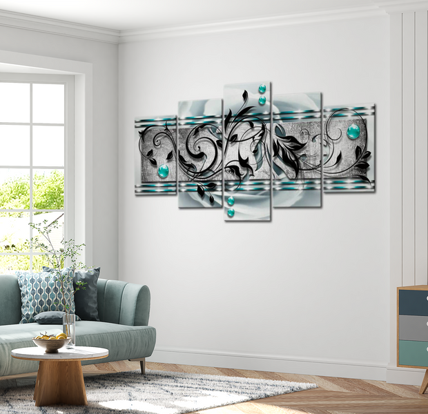 Glam Canvas Wall Art - Vintage Vogue - 5 Pieces