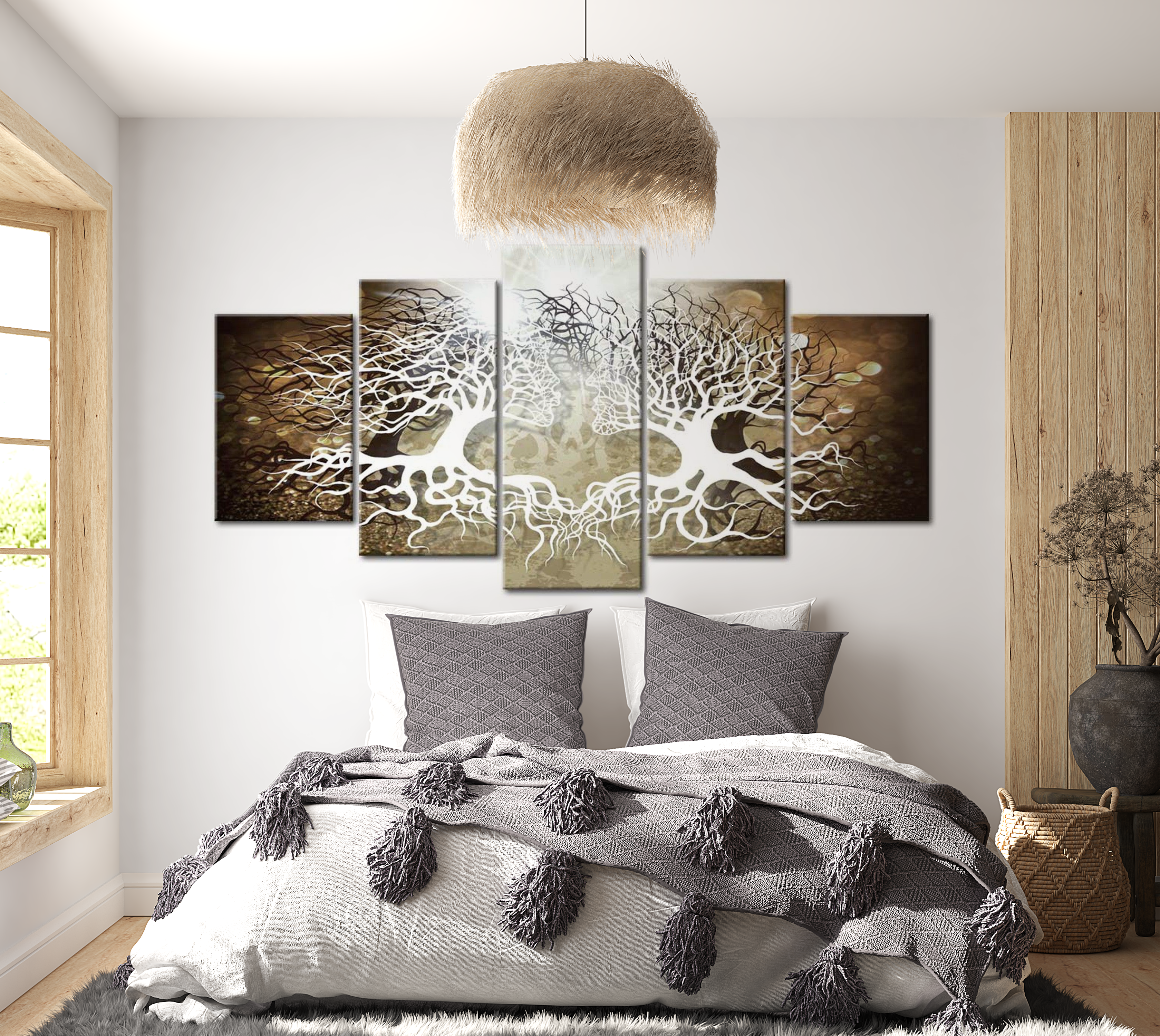 Glam Canvas Wall Art - Whispering Love - 5 Pieces