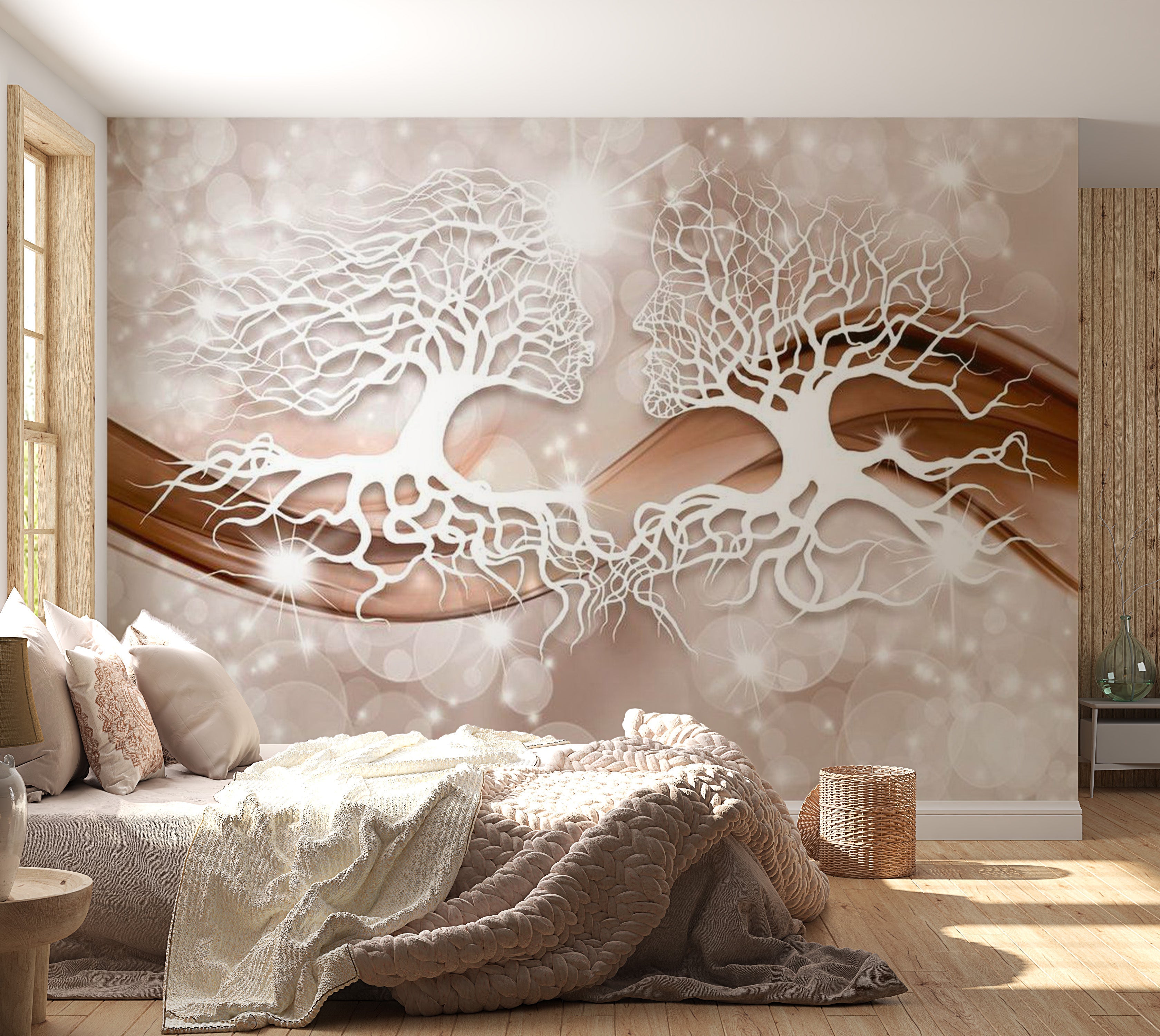 Glam Wallpaper Wall Mural - Structure Of Love 39"Wx27"H