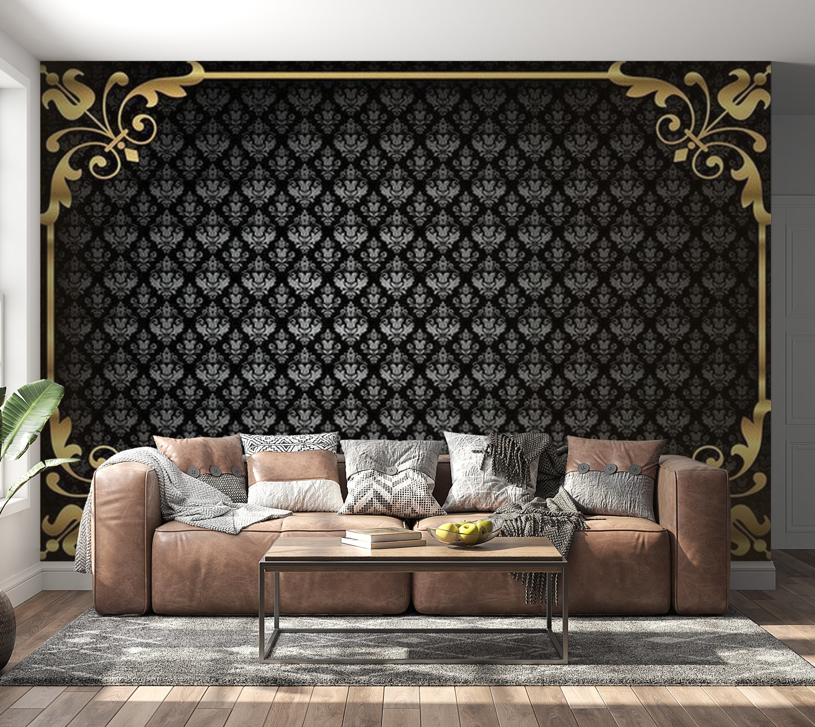 Glam Wallpaper Wall Mural - A Little Bit Of Luxury 39"Wx27"H