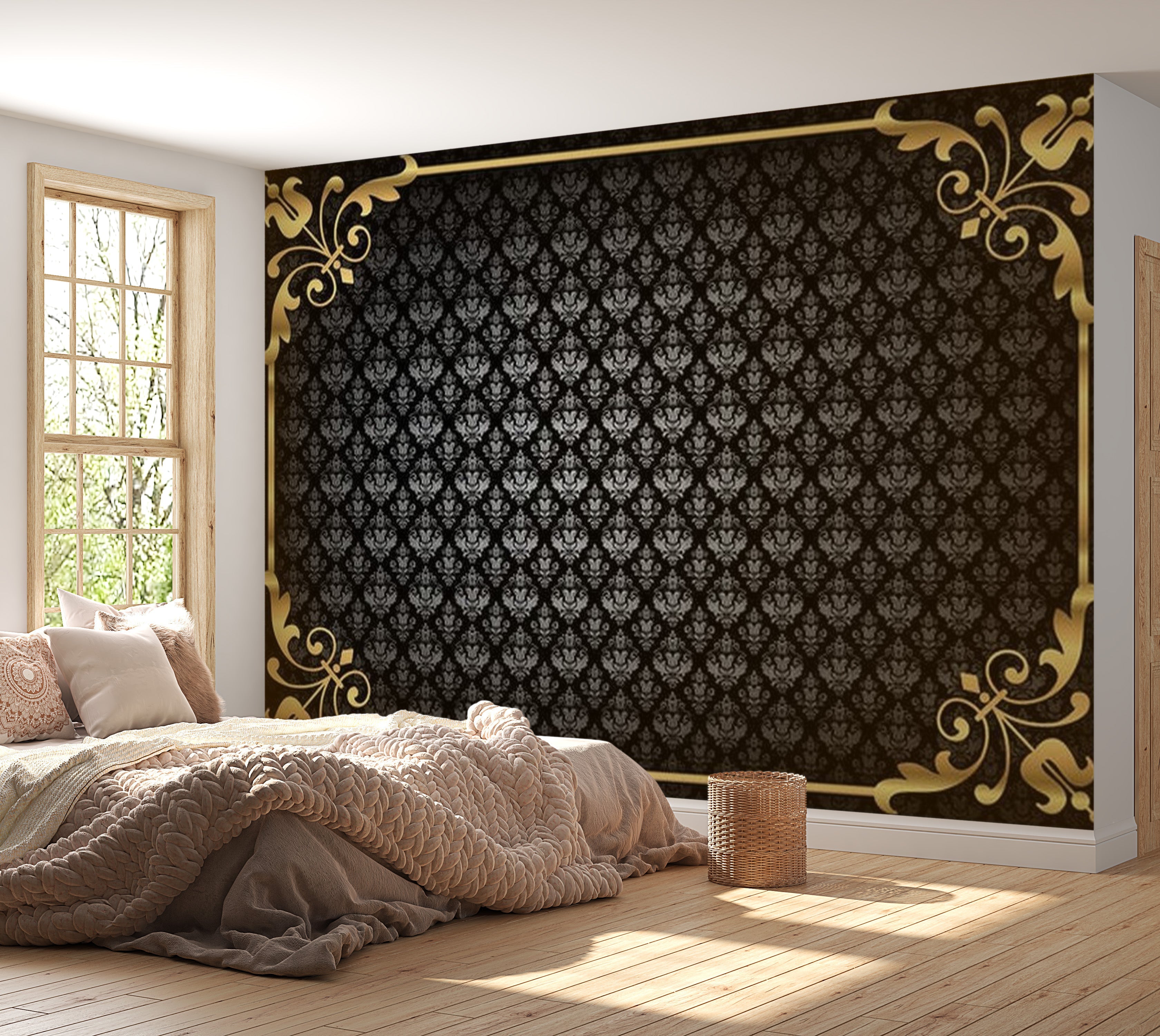 Glam Wallpaper Wall Mural - A Little Bit Of Luxury 39"Wx27"H