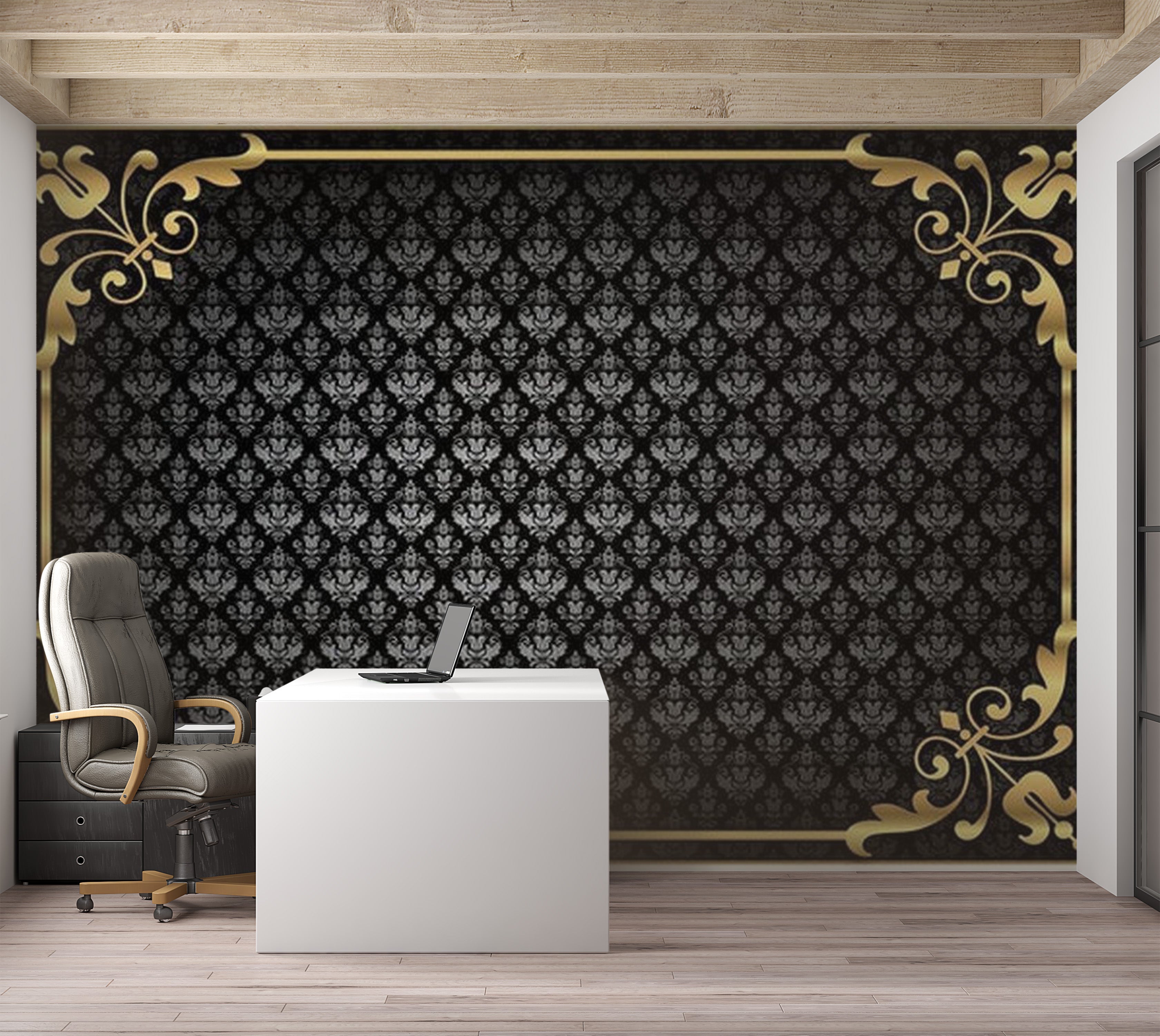 Glam Wallpaper Wall Mural - A Little Bit Of Luxury 39"Wx27"H