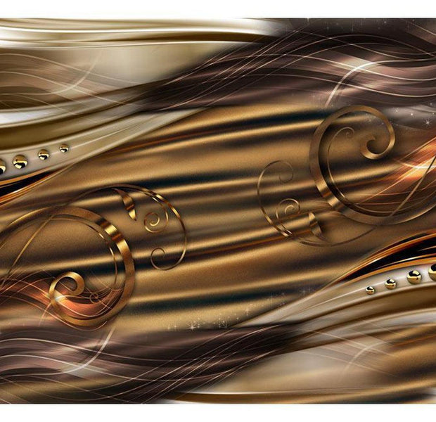 Glam Wallpaper Wall Mural - Amber Haven