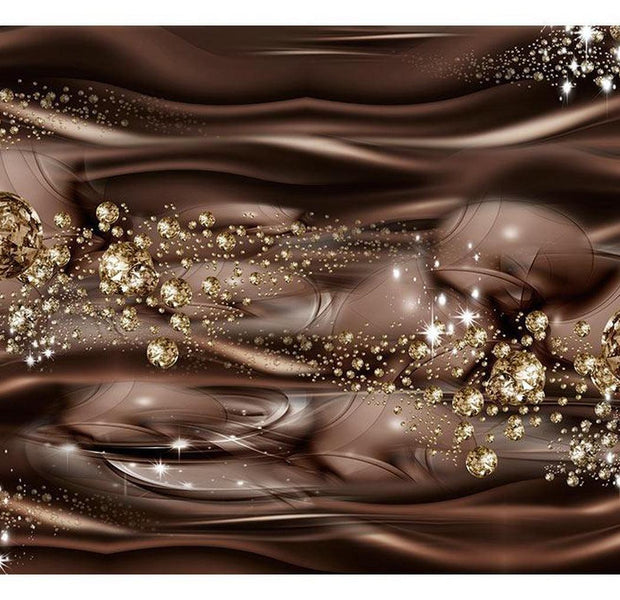 Glam Wallpaper Wall Mural - Chocolate Diamond River