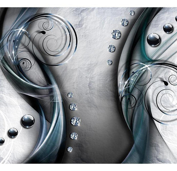 Glam Wallpaper Wall Mural - Diamond Pirouette