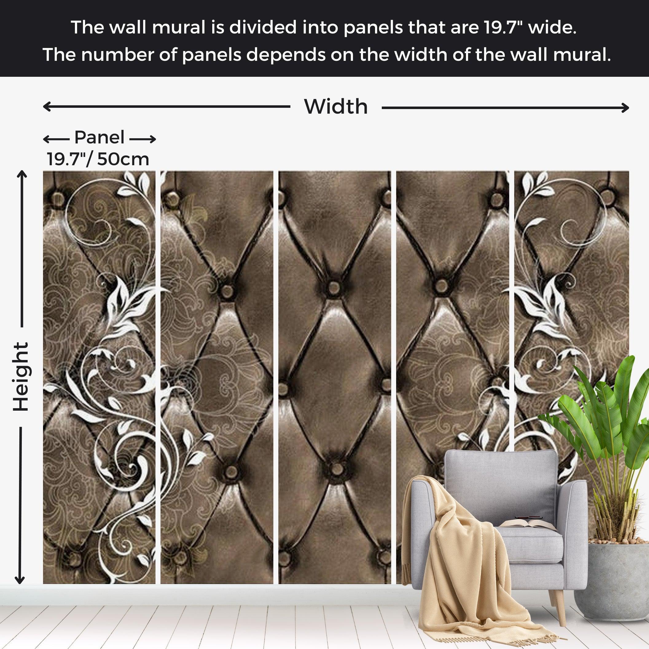 Glam Wallpaper Wall Mural - Dignified Design