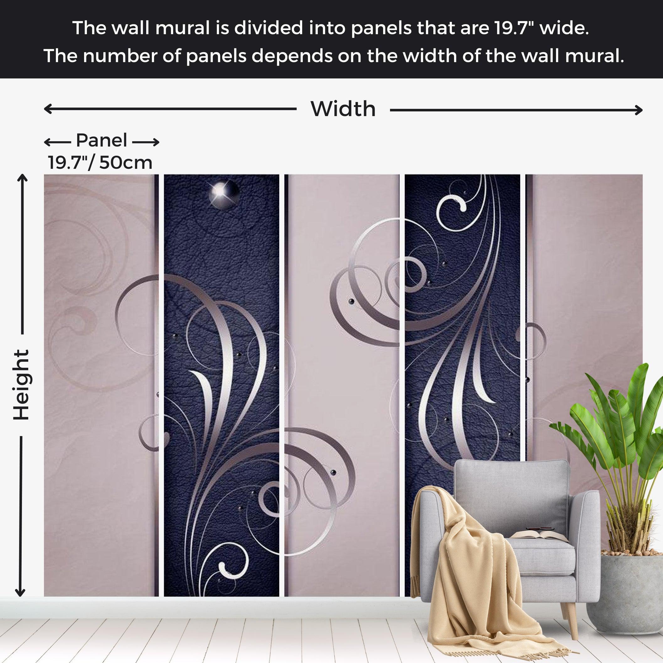 Glam Wallpaper Wall Mural - Distinguished Duet