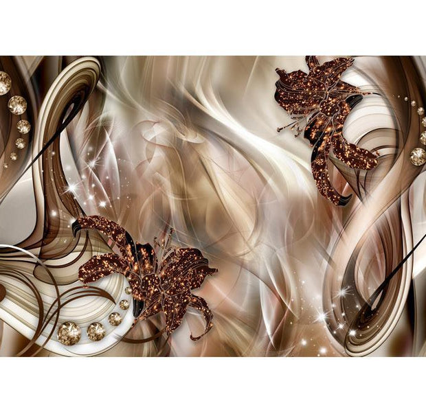 Glam Wallpaper Wall Mural  - Eccentric Composition