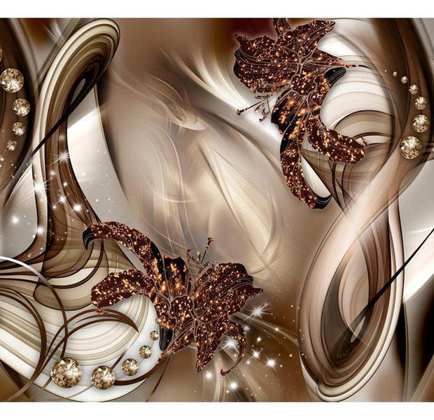 Glam Wallpaper Wall Mural - Eccentric Composition