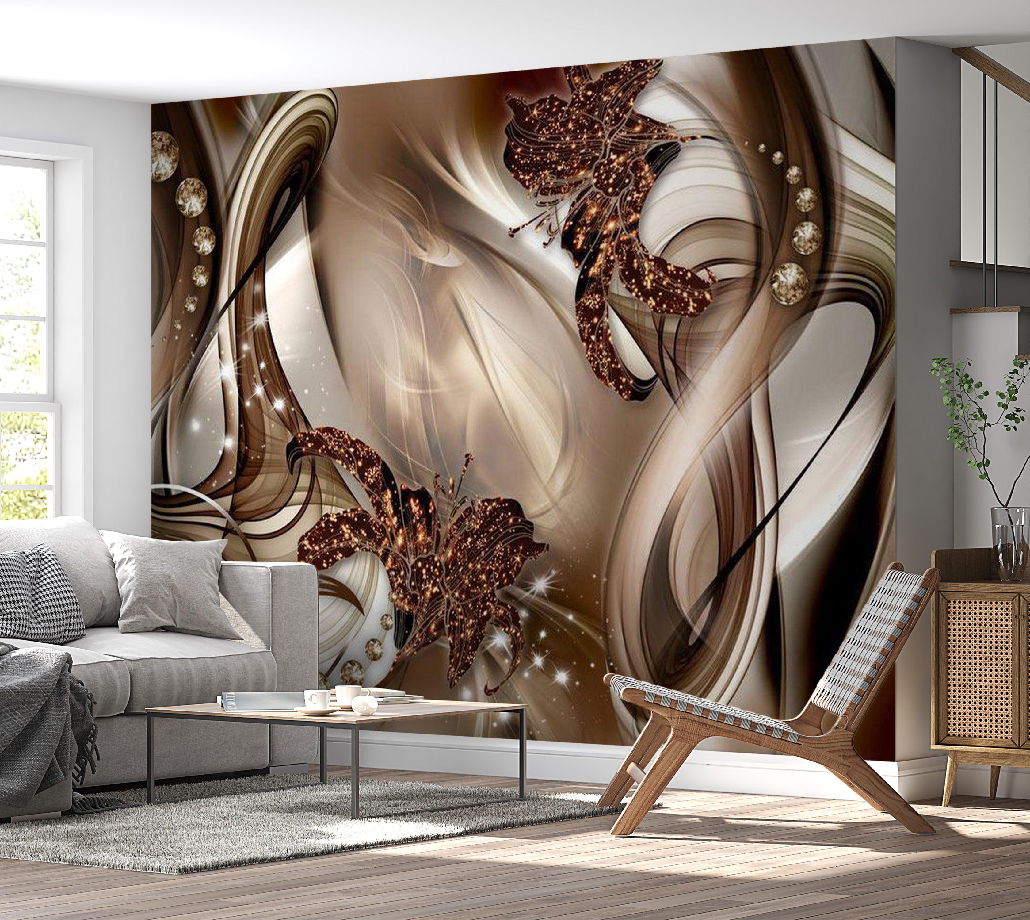 Glam Wallpaper Wall Mural - Eccentric Composition