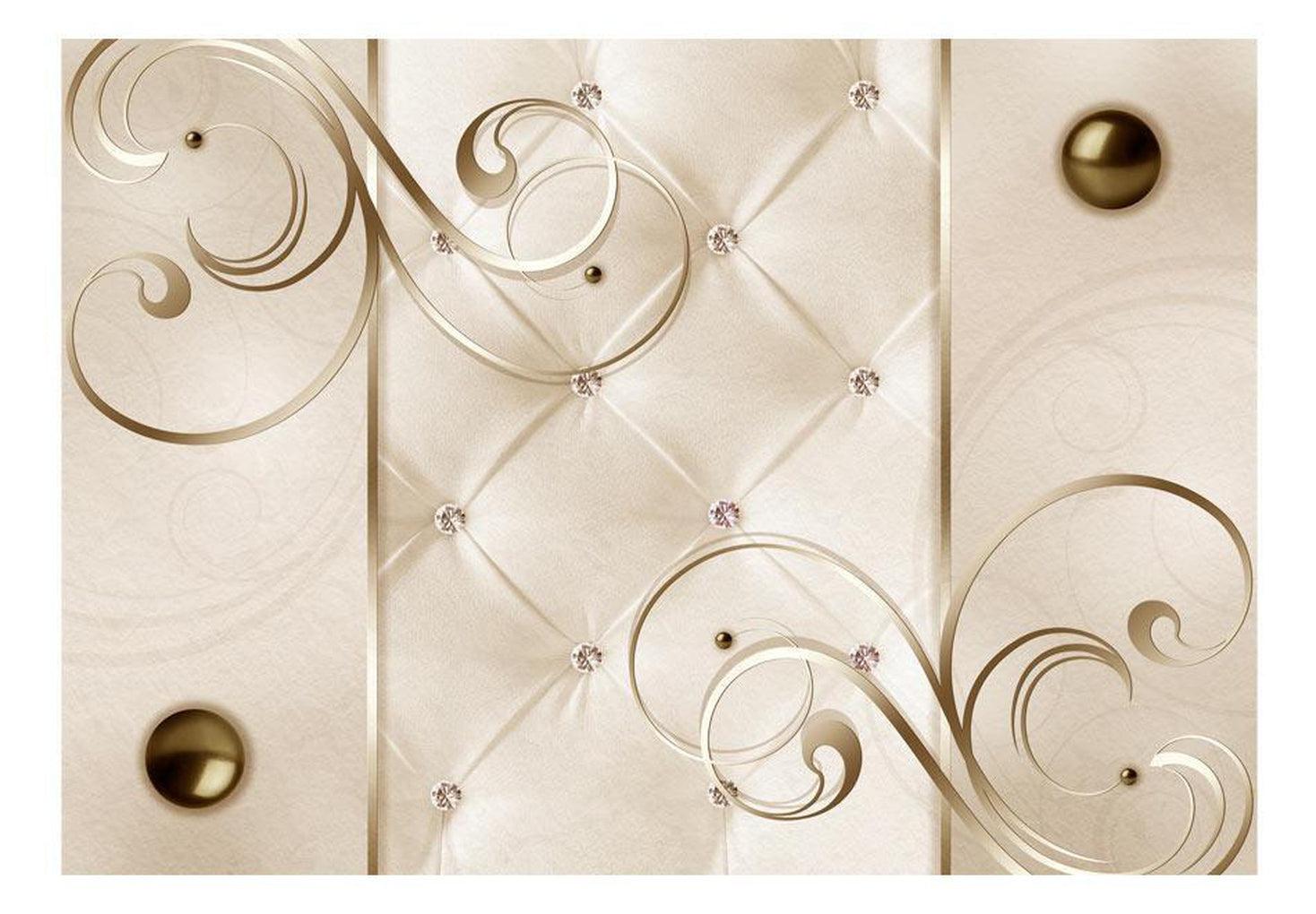 Glam Wallpaper Wall Mural - Elegant Accent