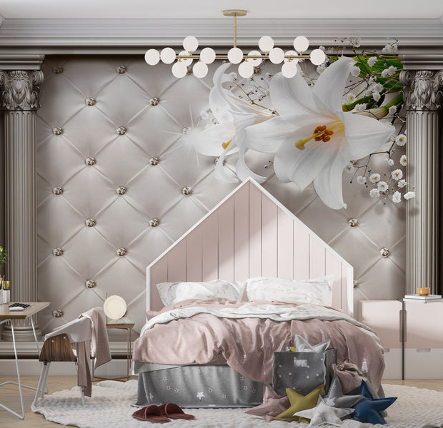 Glam Wallpaper Wall Mural - Columnar Stage 39"Wx27"H