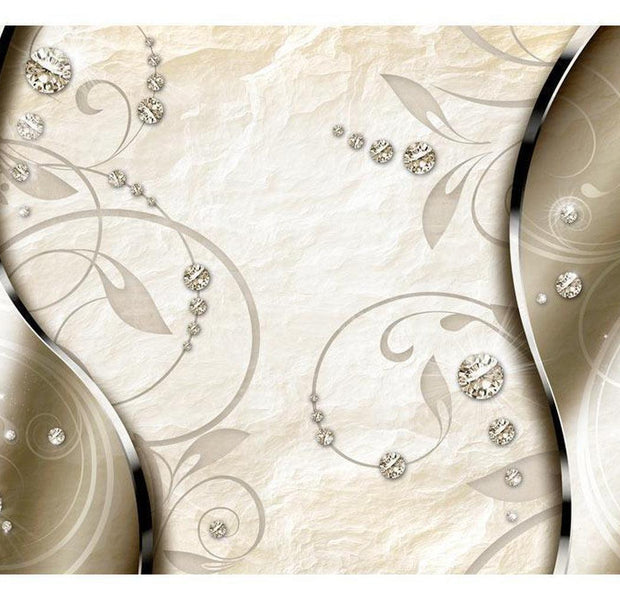 Glam Wallpaper Wall Mural - Elegant Ornament