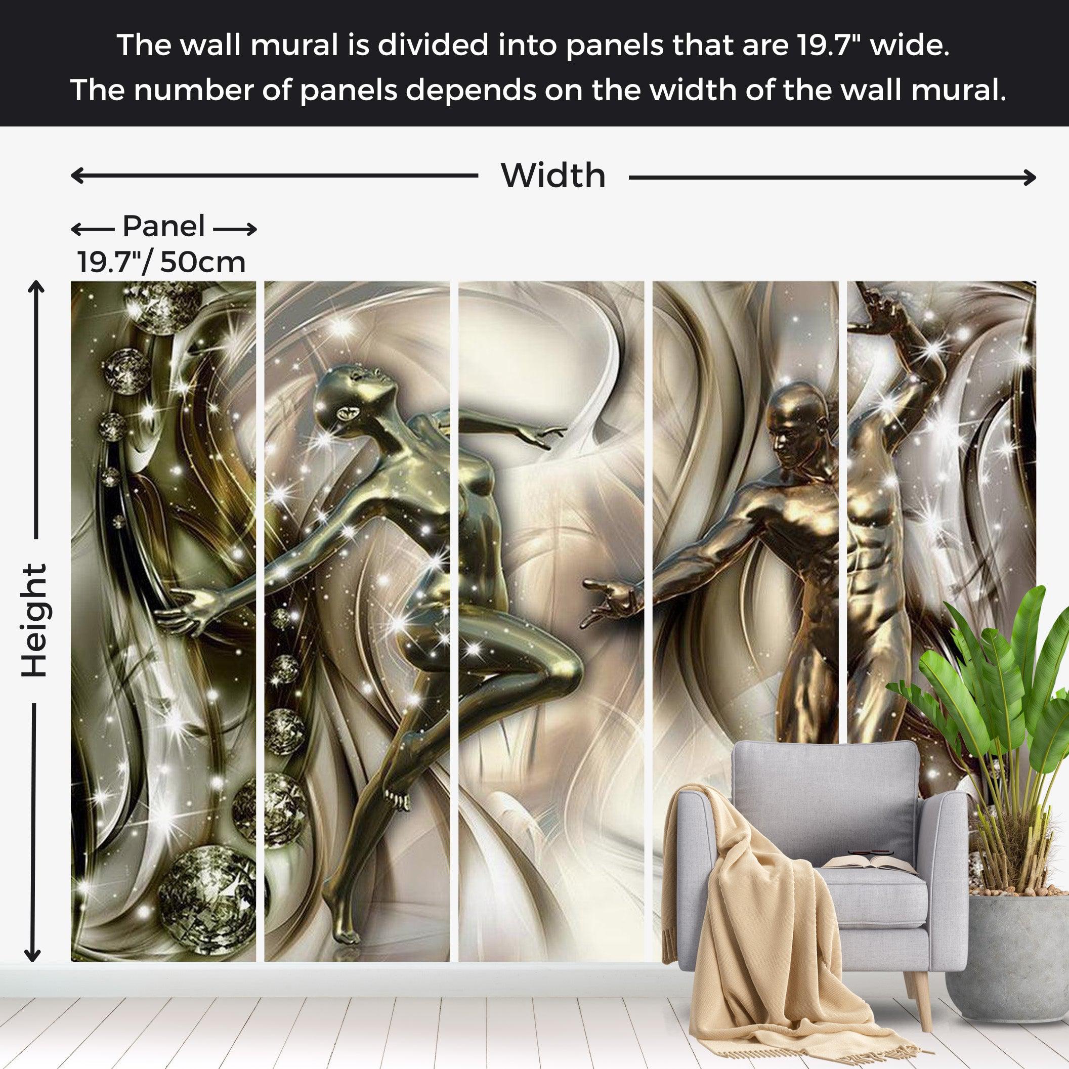 Glam Wallpaper Wall Mural - Energy Of Passion