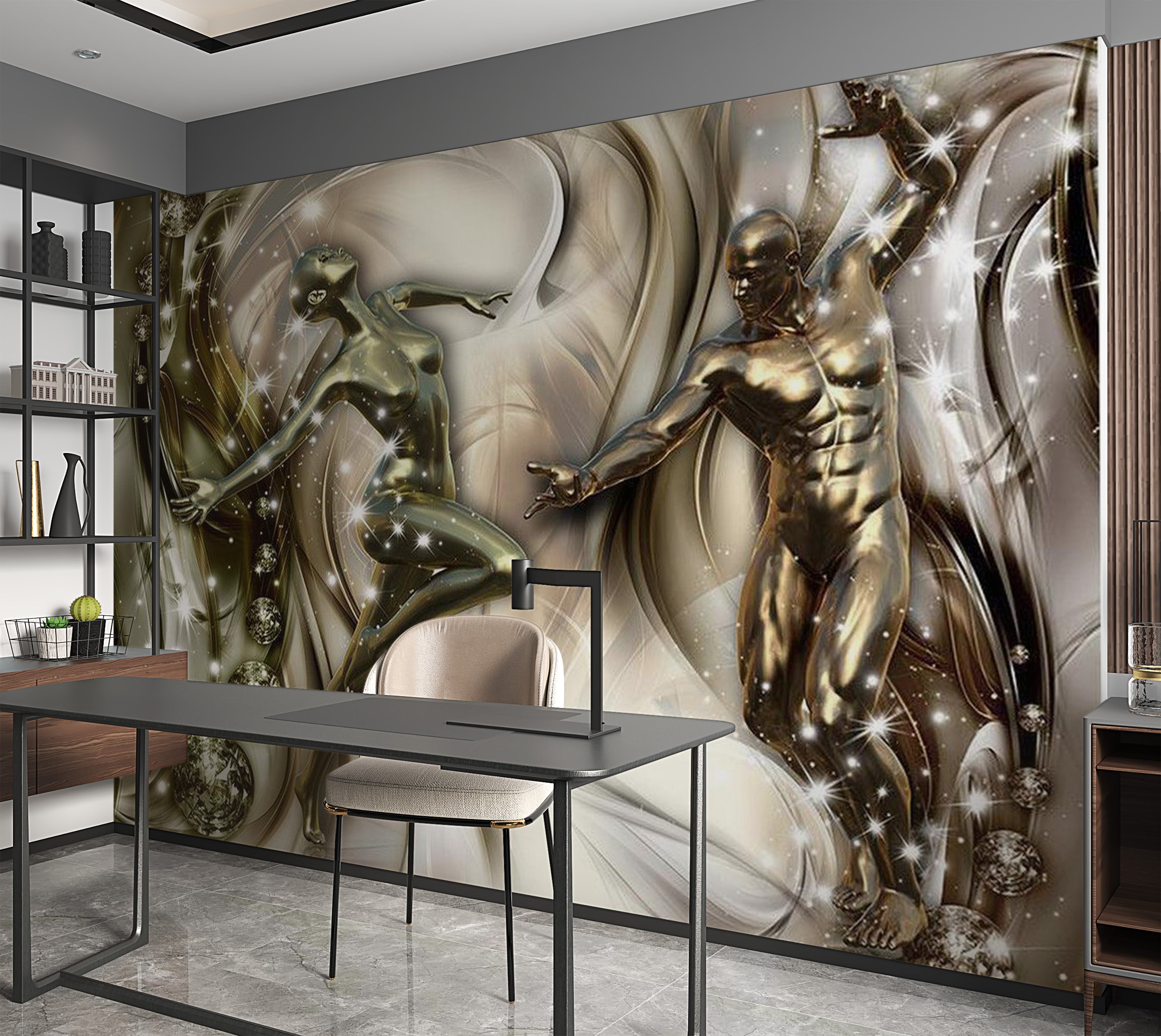 Glam Wallpaper Wall Mural - Energy Of Passion 39"Wx27"H