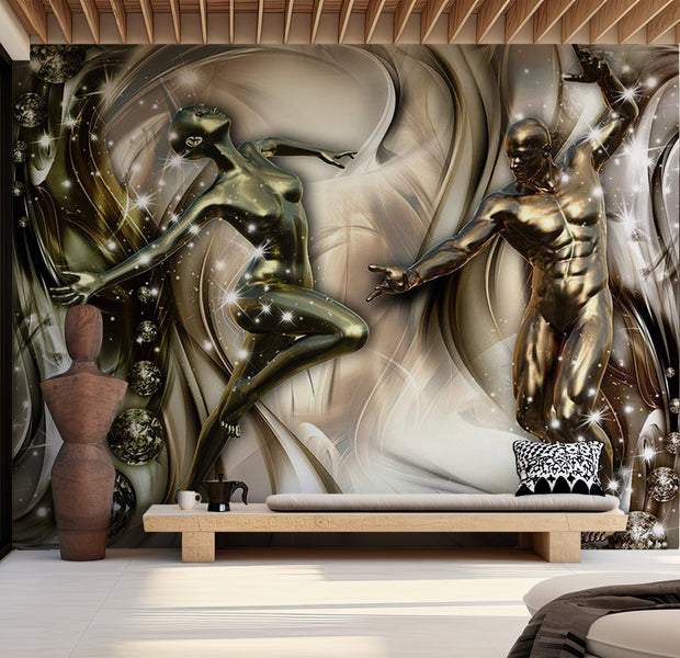 Glam Wallpaper Wall Mural - Energy Of Passion 39"Wx27"H