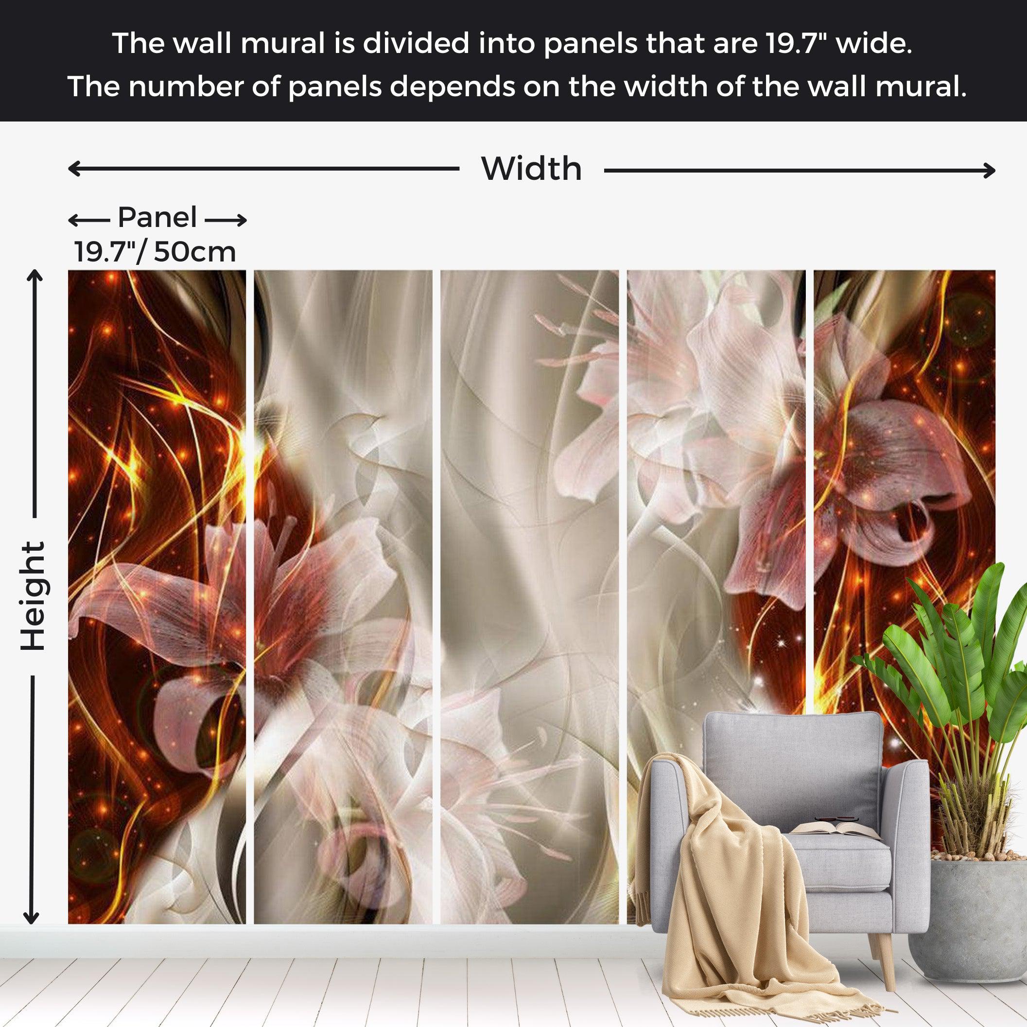 Glam Wallpaper Wall Mural - Ethereal Elegance