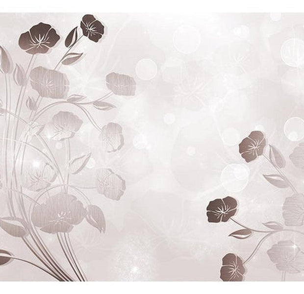 Glam Wallpaper Wall Mural - Floral Luxury