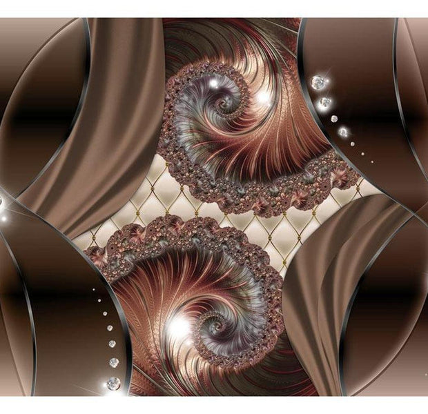 Glam Wallpaper Wall Mural - Geometric Elegance