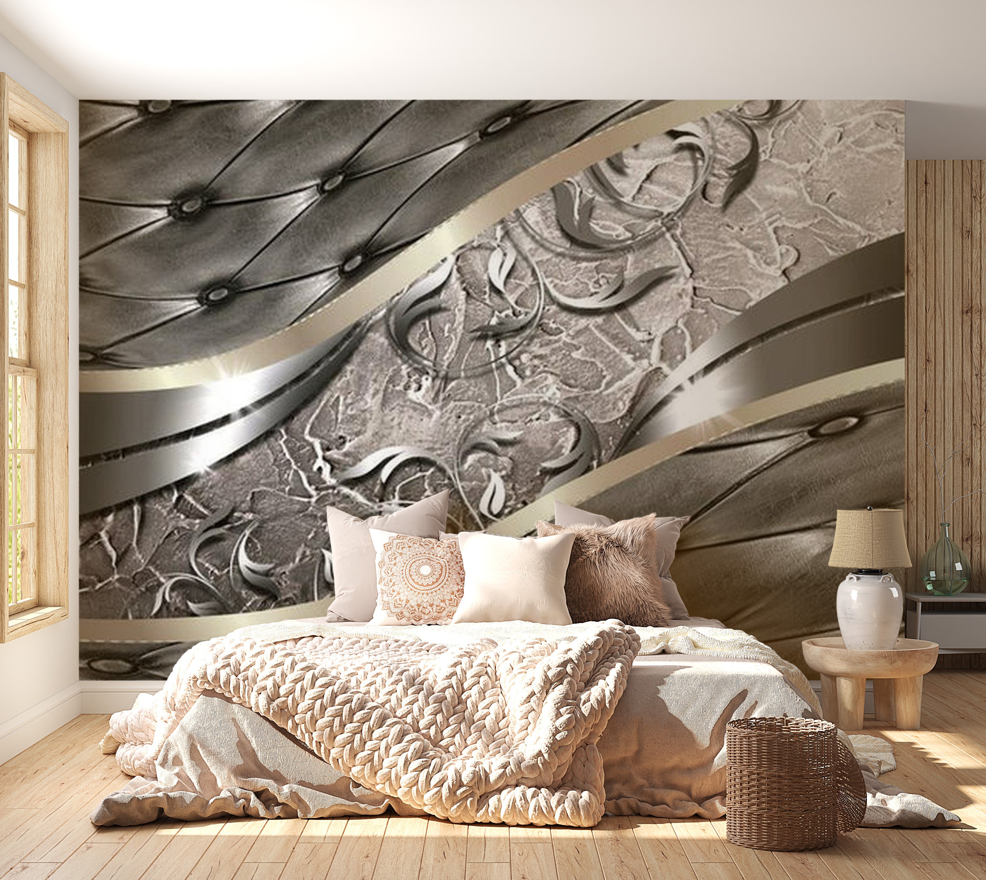 Glam Wallpaper Wall Mural - Space 39"Wx27"H