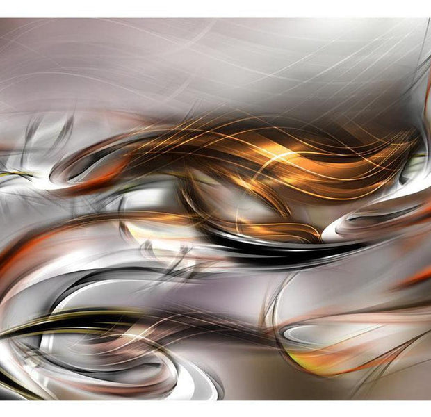 Glam Wallpaper Wall Mural - Golden Cloud