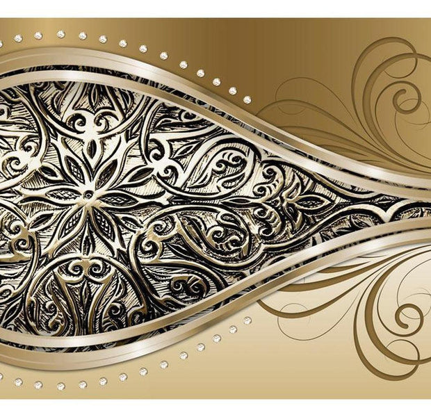 Glam Wallpaper Wall Mural - Golden Eye