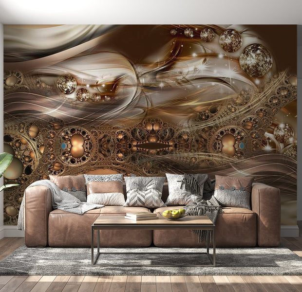 Glam Wallpaper Wall Mural - Jewel Of Bronze 39"Wx27"H