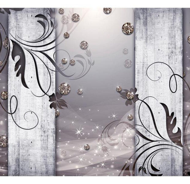 Glam Wallpaper Wall Mural - Midnight Sparkle Dreams