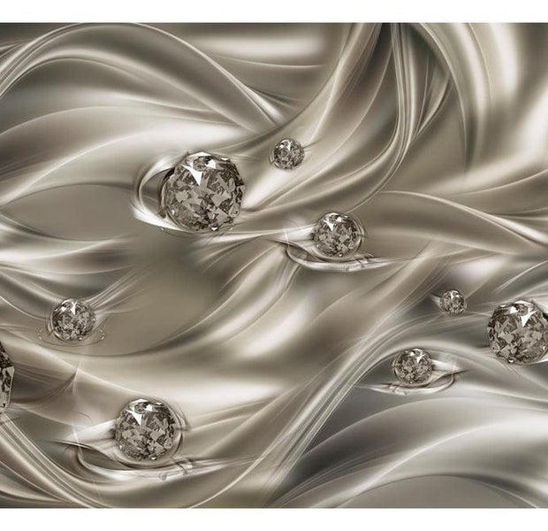 Glam Wallpaper Wall Mural - Silk Touch