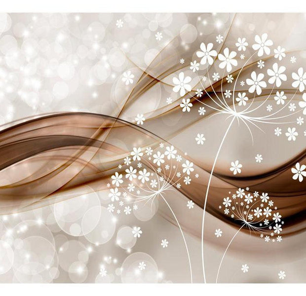 Glam Wallpaper Wall Mural - Spring Swirl