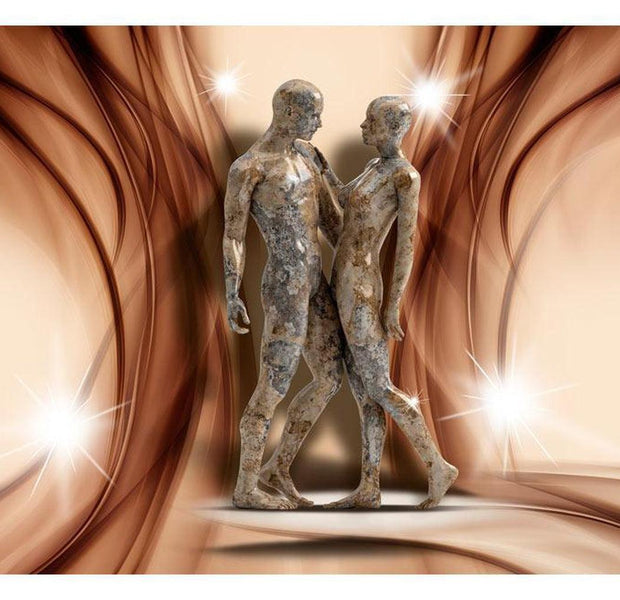 Glam Wallpaper Wall Mural - Stone Couple