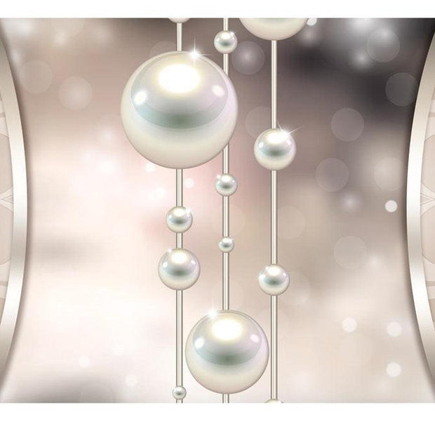 Glam Wallpaper Wall Mural - String Of Pearls