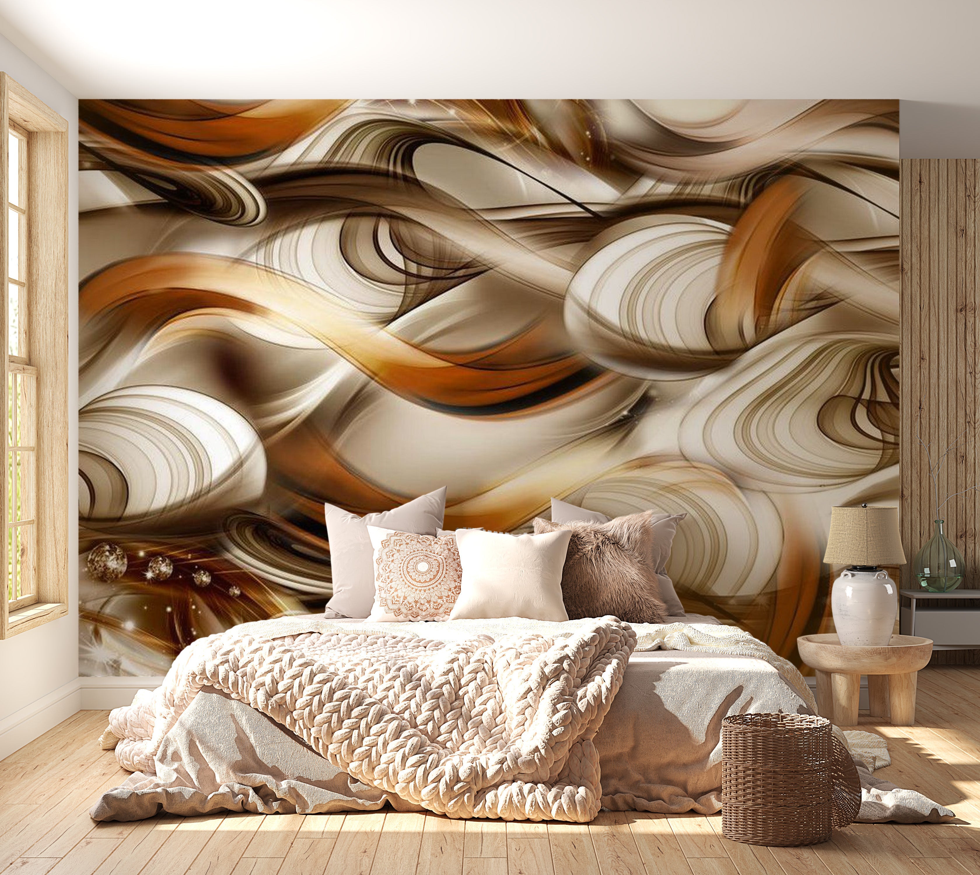 Glam Wallpaper Wall Mural - Tangled Madness 39"Wx27"H