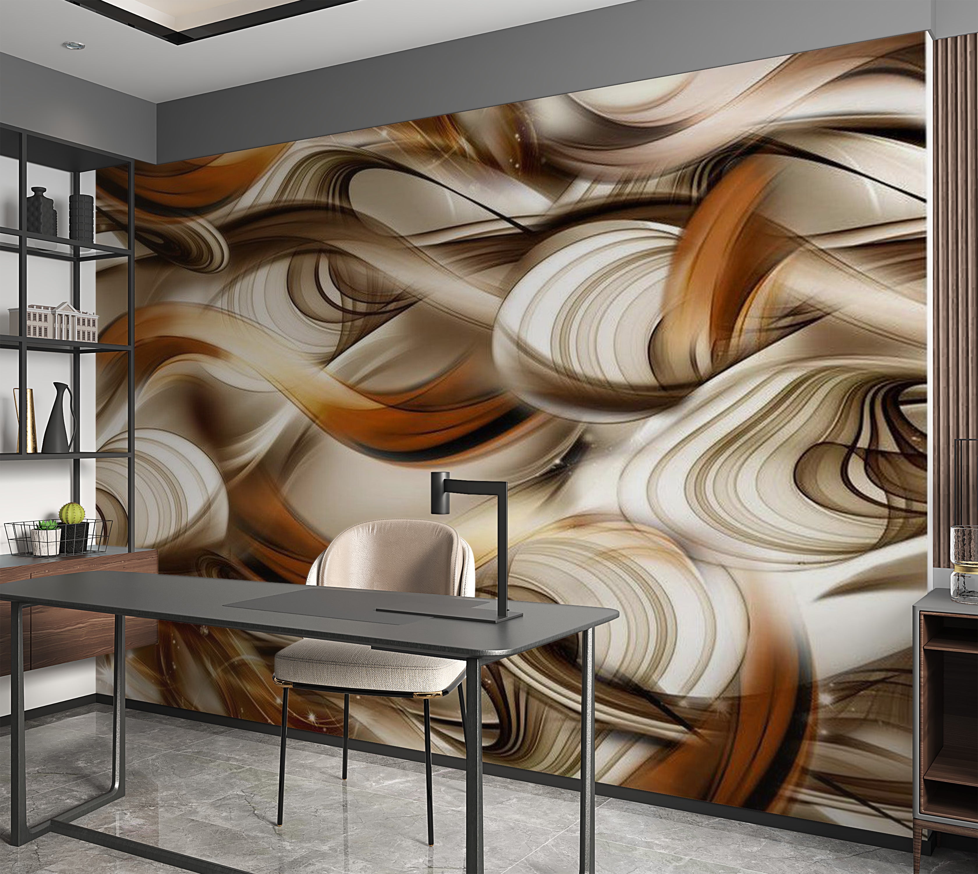 Glam Wallpaper Wall Mural - Tangled Madness 39"Wx27"H