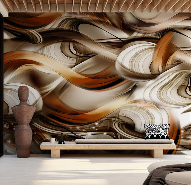 Glam Wallpaper Wall Mural - Tangled Madness 39"Wx27"H