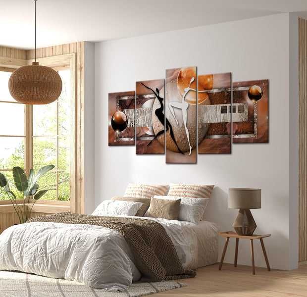 Glamour Canvas Wall Art - Dance - 5 Pieces
