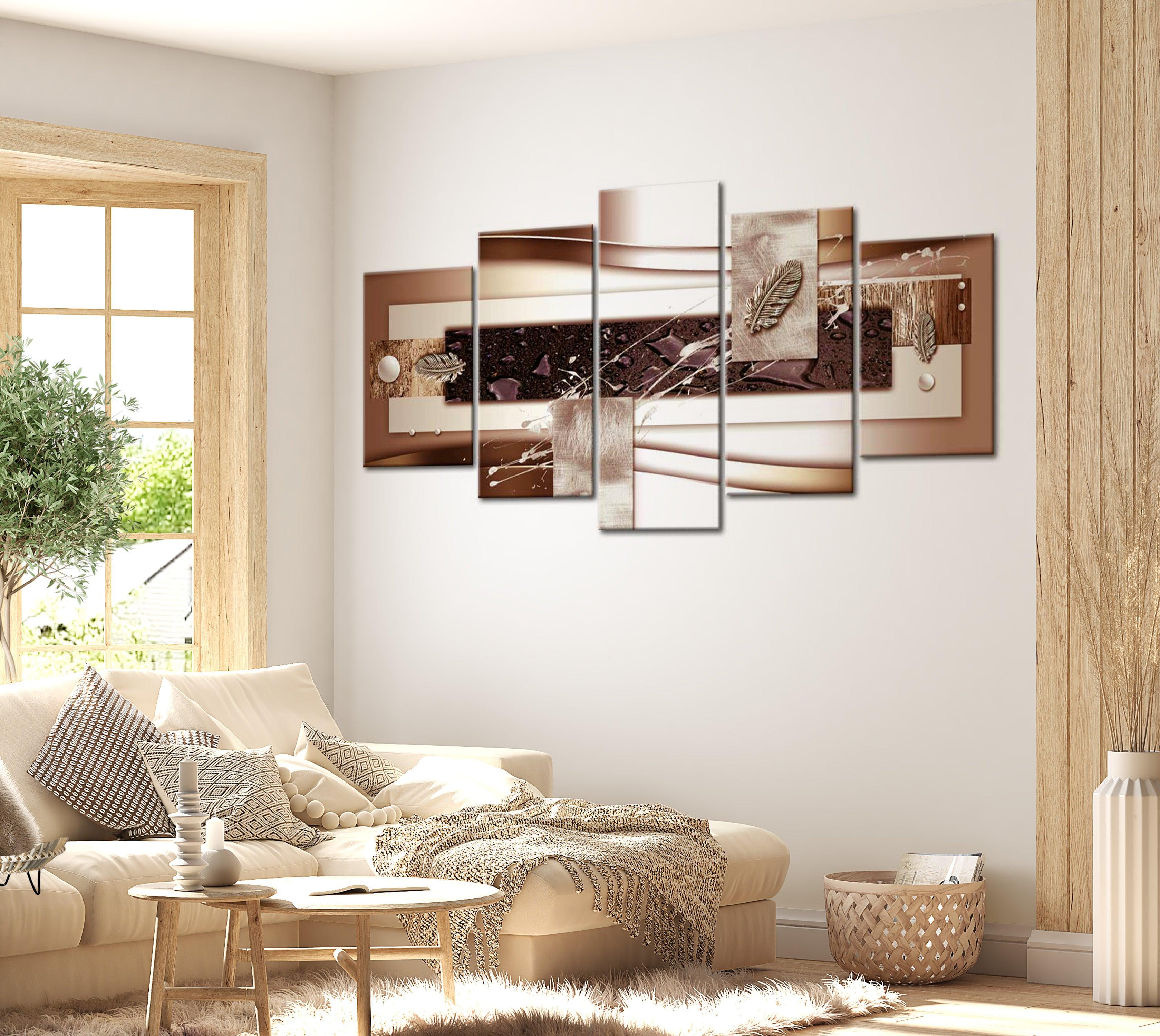 Glamour Canvas Wall Art - Elegant Lines - 5 Pieces