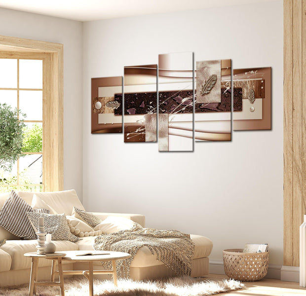 Glamour Canvas Wall Art - Elegant Lines - 5 Pieces