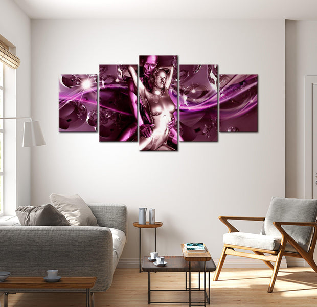 Glamour Canvas Wall Art - Energy Of Senses - 5 Pieces