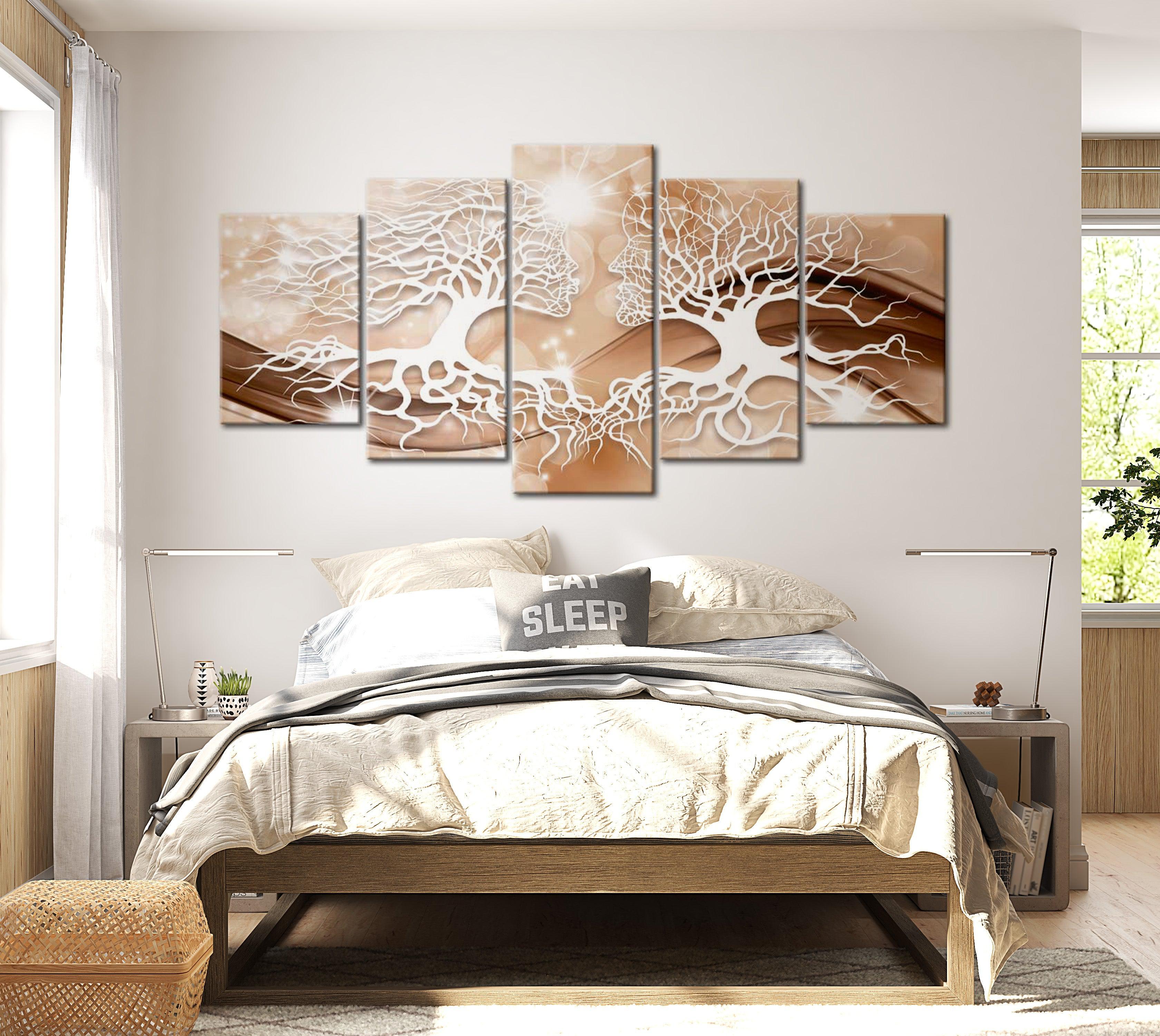 Glamour Canvas Wall Art - Kiss In The Sun - 5 Pieces