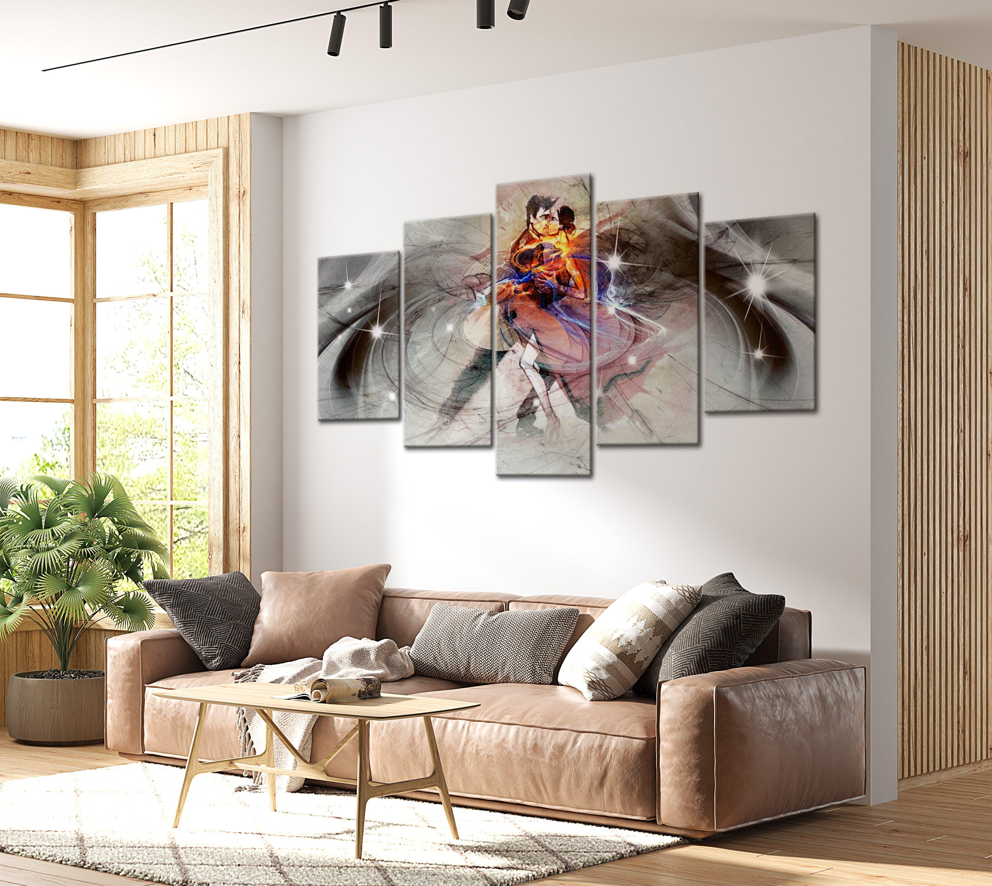 Glamour Canvas Wall Art - Madness Of Love - 5 Pieces