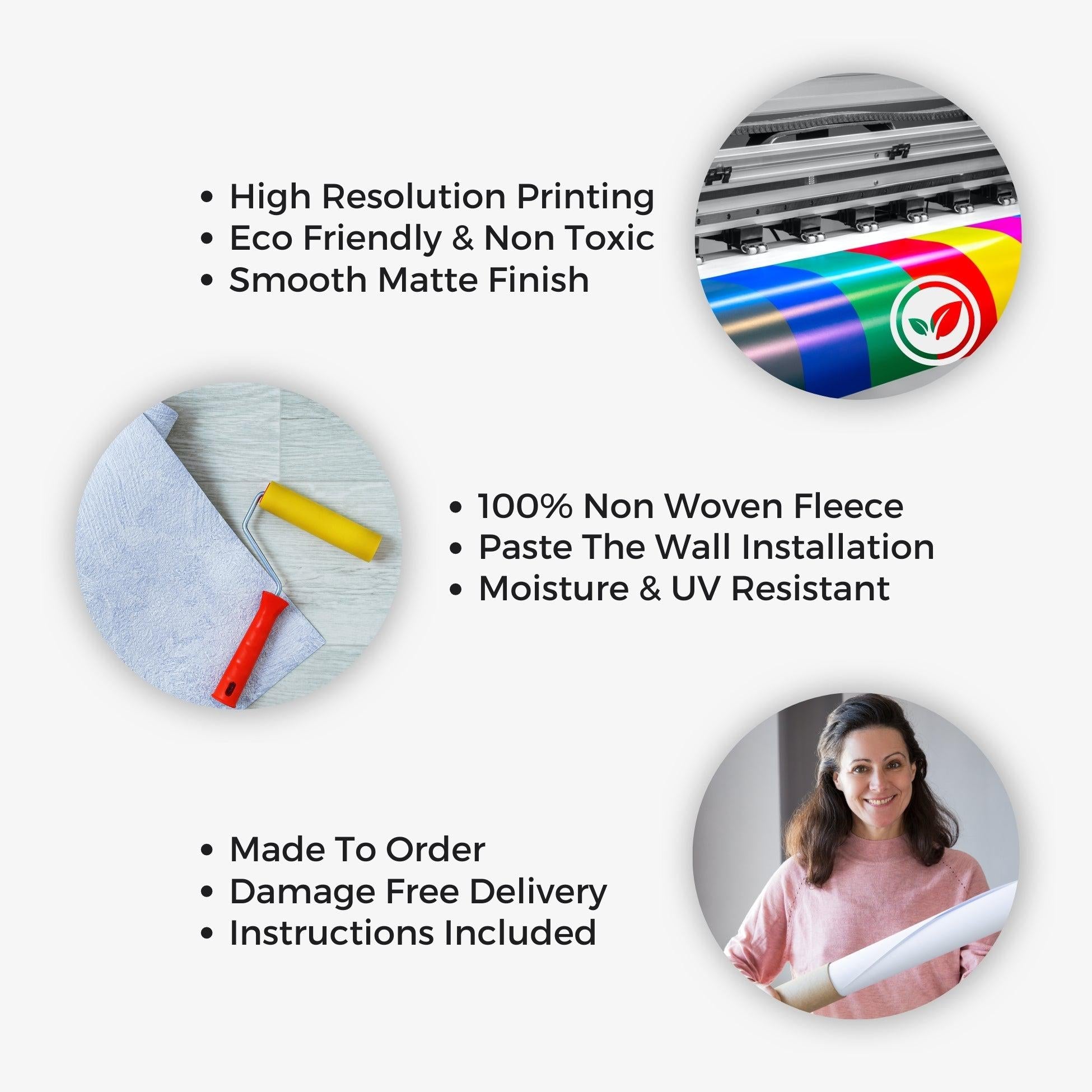 Repeating Wallpaper Roll - Pink Grasses